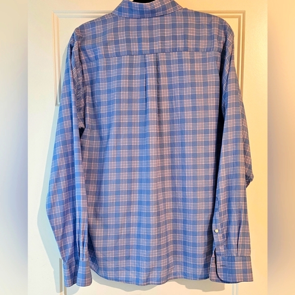 Peter Millar Men's Plaid Shirt sz large - Picture 4 of 5